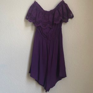 Off the shoulder romper